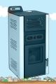 SOBA DE AER CALD SI FUNCTIONARE CU PELLET MODEL GINGILLO